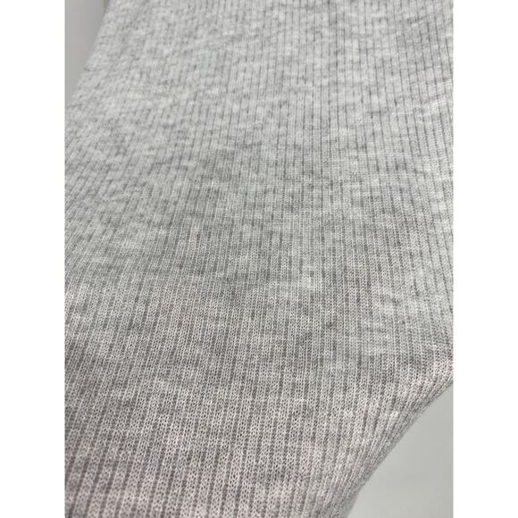 Terra & Sky Womens Gray Vneck Thermal Rib Shirt Top Sweater NEW 4X - Picture 5 of 11